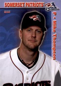 2010 Choice Somerset Patriots #32 Mike Thompson Front