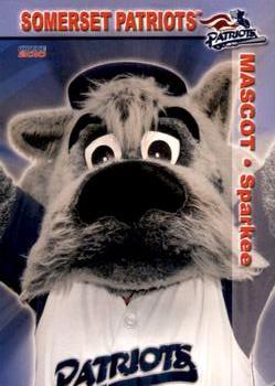2010 Choice Somerset Patriots #34 Sparkee Front