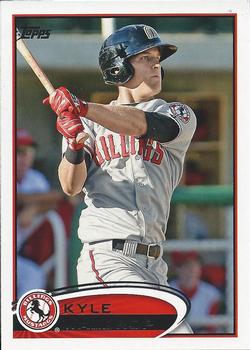 2012 Topps Pro Debut #176 Kyle Waldrop Front