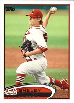 2012 Topps Pro Debut #28 Shelby Miller Front