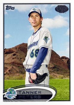 2012 Topps Pro Debut #62 Tanner Peters Front
