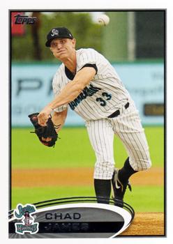 2012 Topps Pro Debut #90 Chad James Front