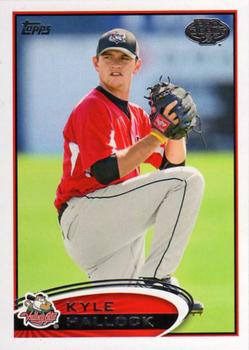 2012 Topps Pro Debut #92 Kyle Hallock Front
