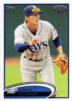 2012 Topps Pro Debut #116 Jake Hager Front