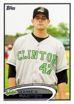 2012 Topps Pro Debut #179 James Paxton Front