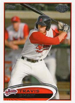 2012 Topps Pro Debut #195 Travis Shaw Front