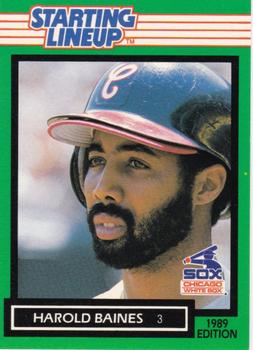 1989 Kenner Starting Lineup Cards #3991139010 Harold Baines Front