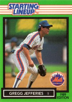 1989 Kenner Starting Lineup Cards #3991135110 Gregg Jefferies Front