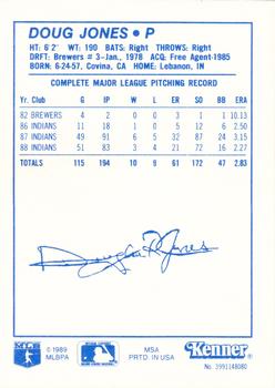 1989 Kenner Starting Lineup Cards #NNO Doug Jones Back