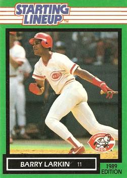 1989 Kenner Starting Lineup Cards #3991128070 Barry Larkin Front