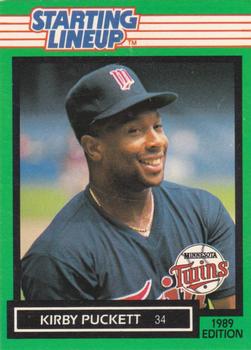 1989 Kenner Starting Lineup Cards #3991138010 Kirby Puckett Front