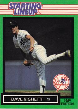 1989 Kenner Starting Lineup Cards #3991144050 Dave Righetti Front
