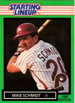 1989 Kenner Starting Lineup Cards #3991133010 Mike Schmidt Front