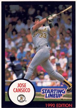 1990 Kenner Starting Lineup Cards #4691012010 Jose Canseco Front