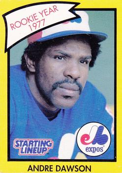 1990 Kenner Starting Lineup Cards #4691209020 Andre Dawson Front