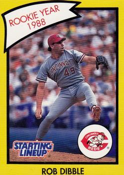 1990 Kenner Starting Lineup Cards #4691203090 Rob Dibble Front