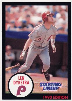 1990 Kenner Starting Lineup Cards #4691008080 Len Dykstra Front