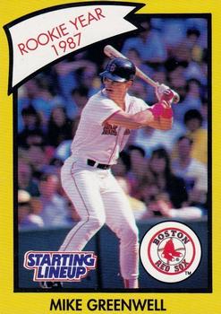 1990 Kenner Starting Lineup Cards #4691219040 Mike Greenwell Front