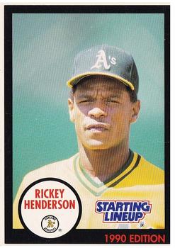 1990 Kenner Starting Lineup Cards #4691012081 Rickey Henderson Front