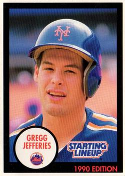 1990 Kenner Starting Lineup Cards #4691010091 Gregg Jefferies Front