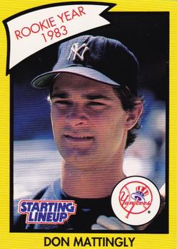 1990 Kenner Starting Lineup Cards #4691220020 Don Mattingly Front