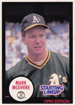 1990 Kenner Starting Lineup Cards #4691012020 Mark McGwire Front