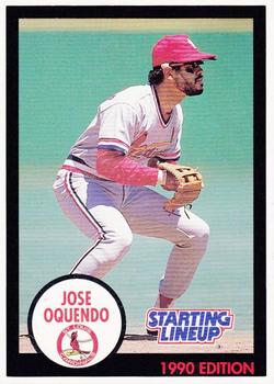 1990 Kenner Starting Lineup Cards #4691011080 Jose Oquendo Front