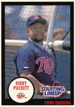 1990 Kenner Starting Lineup Cards #4691014011 Kirby Puckett Front