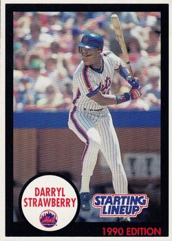 1990 Kenner Starting Lineup Cards #4691010011 Darryl Strawberry Front