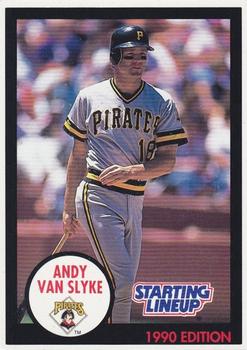 1990 Kenner Starting Lineup Cards #4691007020 Andy Van Slyke Front