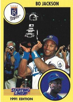 1991 Kenner Starting Lineup Cards #5376214011 Bo Jackson Front