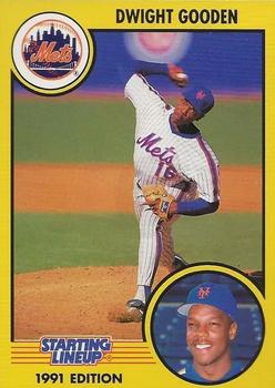 1991 Kenner Starting Lineup Cards #5376200020 Dwight Gooden Front