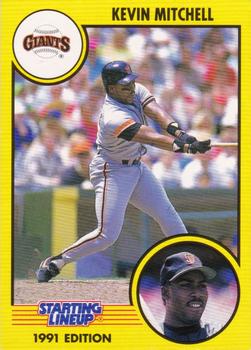 1991 Kenner Starting Lineup Cards #5376205021 Kevin Mitchell Front