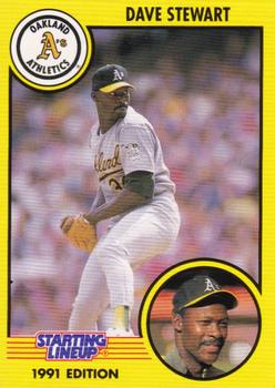 1991 Kenner Starting Lineup Cards #5376212040 Dave Stewart Front