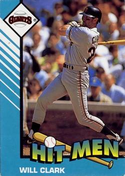 1993 Kenner Starting Lineup Cards #501001 Will Clark Front