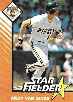 1993 Kenner Starting Lineup Cards #503108 Andy Van Slyke Front