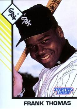 1993 Kenner Starting Lineup Cards #500554 Frank Thomas Front