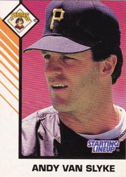 1993 Kenner Starting Lineup Cards #503106 Andy Van Slyke Front