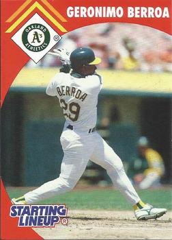 1995 Kenner Starting Lineup Cards #518392 Geronimo Berroa Front