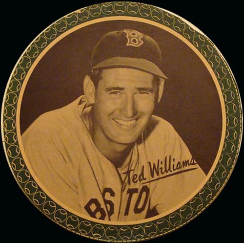 1950 All-Star Pinups #NNO Ted Williams Front
