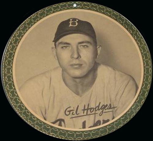1950 All-Star Pinups #NNO Gil Hodges Front