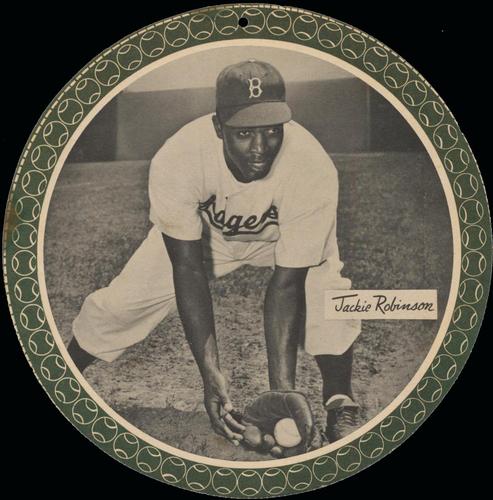 1950 All-Star Pinups #NNO Jackie Robinson Front