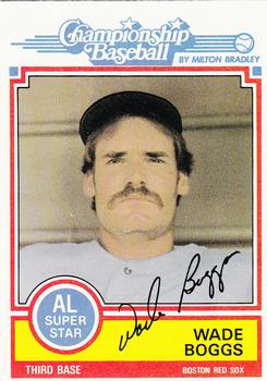1984 Topps Milton Bradley #NNO Wade Boggs Front