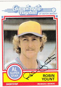 1984 Topps Milton Bradley #NNO Robin Yount Front