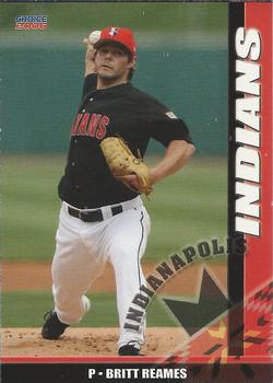 2006 Choice Indianapolis Indians #20 Britt Reames Front