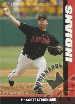 2006 Choice Indianapolis Indians #22 Scott Strickland Front
