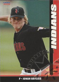 2006 Choice Indianapolis Indians #29 Jonah Bayliss Front