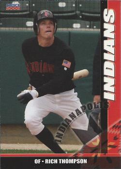 2006 Choice Indianapolis Indians #31 Rich Thompson Front