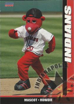 2006 Choice Indianapolis Indians #4 Rowdie Front