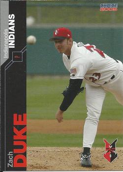 2005 Choice Indianapolis Indians #10 Zach Duke Front